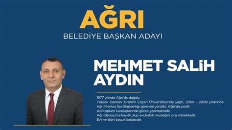 AK Parti Ağrı Başkan Adayı Mehmet Salih Aydın'dan yoğun çalışma